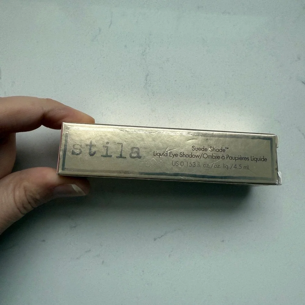 Stila Suede Shade Liquid‎ Eye Shadow Sheer Angelite Matte 0.153oz 4.5mL NWB